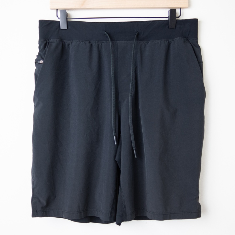 Lululemon T.H.E. Short *9" Updated Large Black Swift Fabric Stretch Lightweight